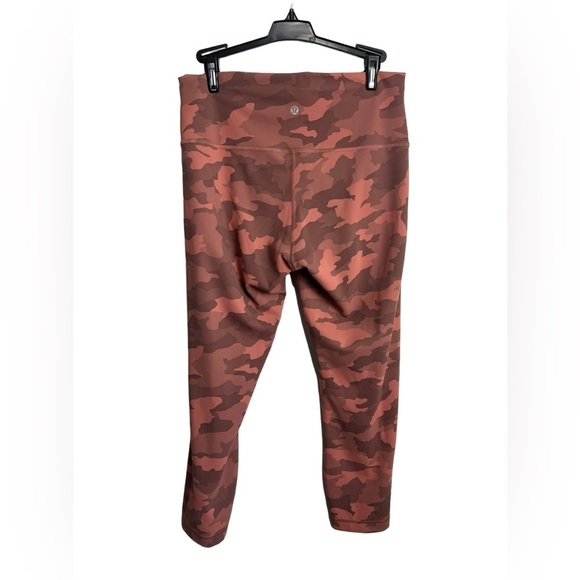 Lululemon Wunder Train High-Rise Crop 23" Heritage 365 Camo Brier Rose Multi 12 - Picture 6 of 9